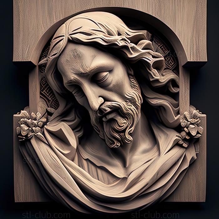 3D model st jesus (STL)